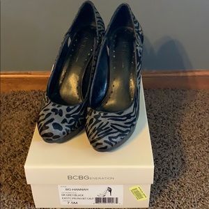 Sharp night in the town heels